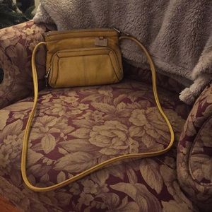 Tignanello genuine leather crossbody purse